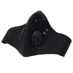 Masca protectie fata din neopren neagra, model NN03, paintball, ski, motociclism, airsoft